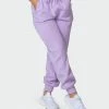 Muscle Nation Lounge Trackpants - Lilac