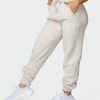 Muscle Nation Lounge Trackpants - Almond Welcome To The Club 1 Muscle Nation Lounge Trackpants - Almond Welcome To The Club