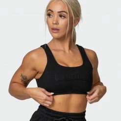 Muscle Nation Lounge Crop - Black