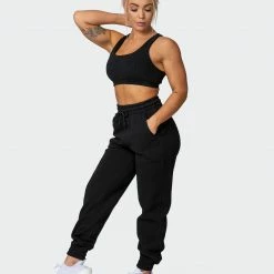 Muscle Nation Lounge Trackpants - Black