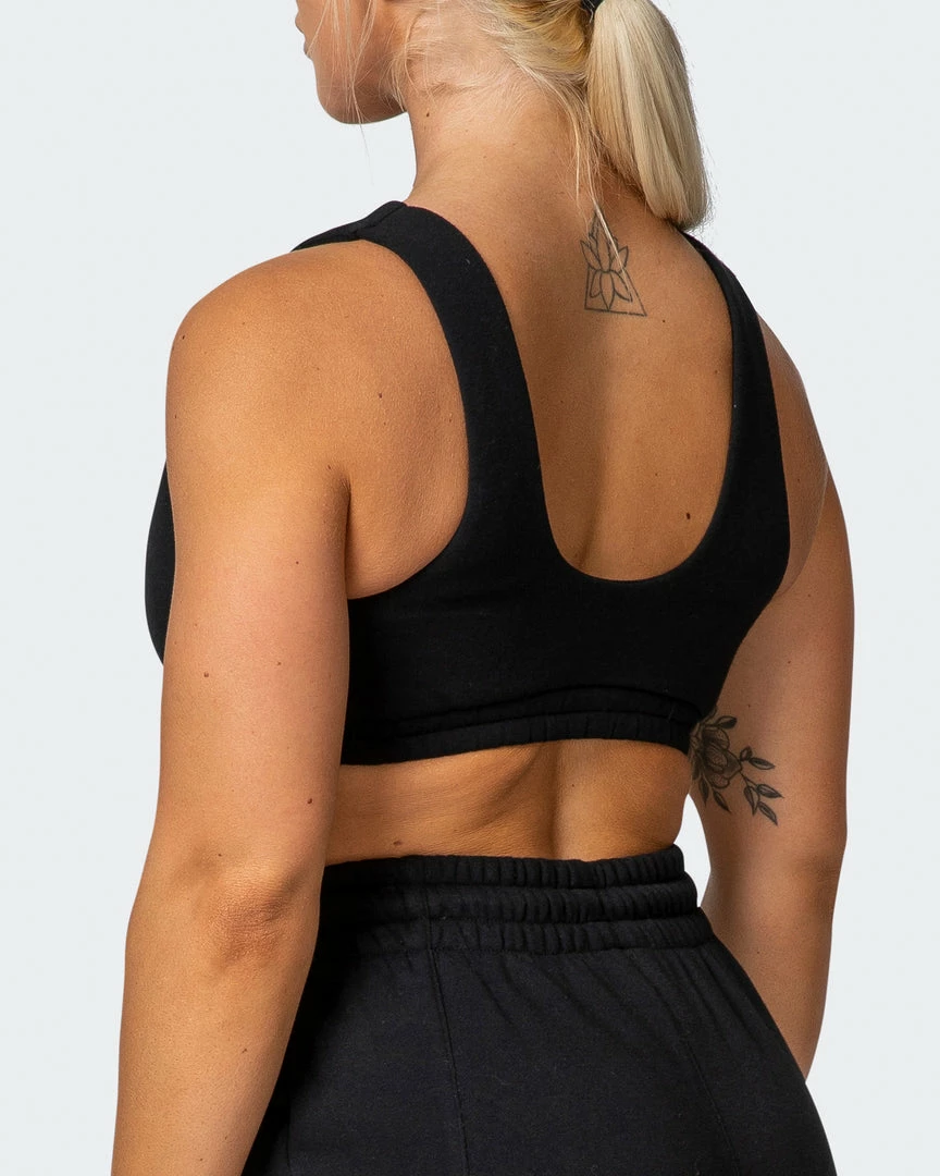 Muscle Nation Lounge Crop - Black 7 Muscle Nation Lounge Crop - Black