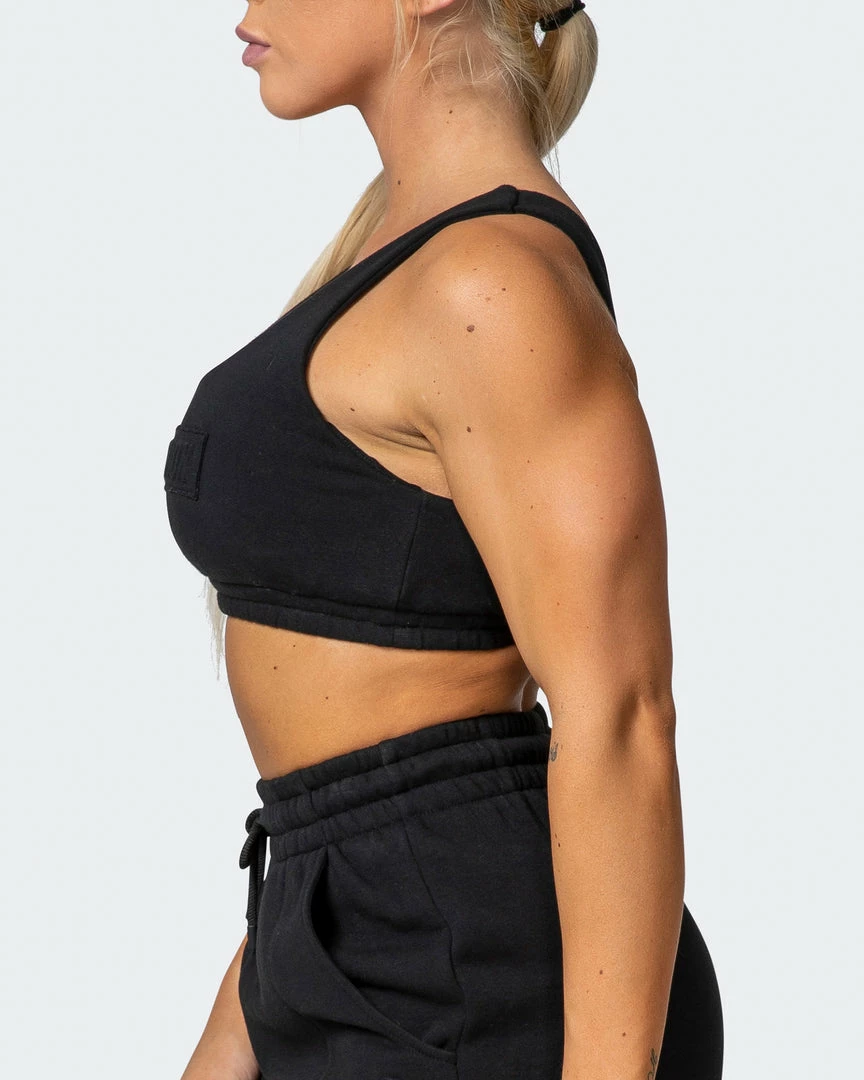 Muscle Nation Lounge Crop - Black 6 Muscle Nation Lounge Crop - Black