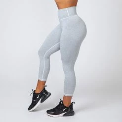 Muscle Nation Scrunch Bum Signature Scrunch 7/8 Leggings - Ash Grey