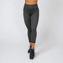 Muscle Nation Scrunch Bum Signature Scrunch 7/8 Leggings - Heather Black 12 Muscle Nation Scrunch Bum Signature Scrunch 7/8 Leggings - Heather Black