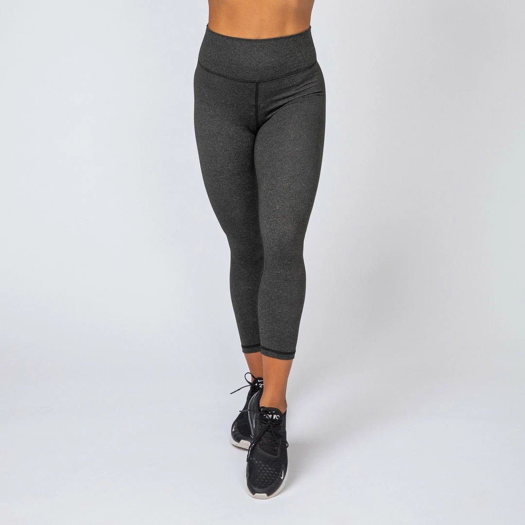 Muscle Nation Scrunch Bum Signature Scrunch 7/8 Leggings - Heather Black 7 Muscle Nation Scrunch Bum Signature Scrunch 7/8 Leggings - Heather Black