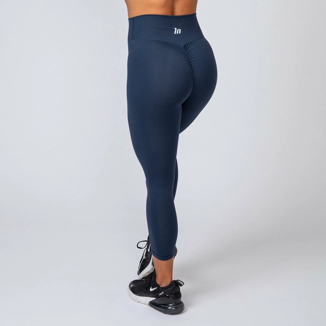 Muscle Nation Best Sellers Signature Scrunch 7/8 Leggings - Navy 3 Muscle Nation Best Sellers Signature Scrunch 7/8 Leggings - Navy