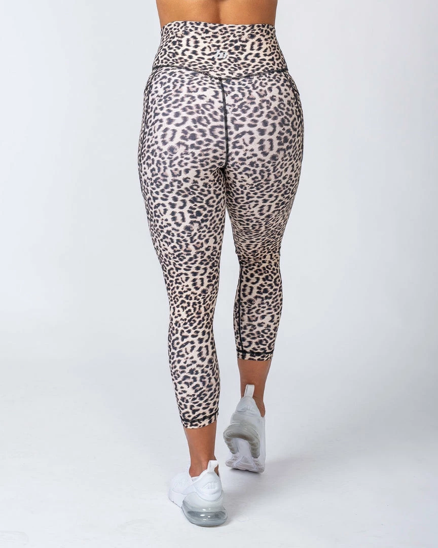 Muscle Nation 7/8 Pocket Leggings - Yellow Leopard 4 Muscle Nation 7/8 Pocket Leggings - Yellow Leopard