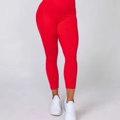 Muscle Nation Signature Scrunch 7/8 Leggings - Flame Scrunch Bum