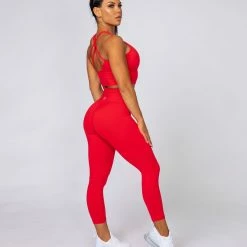 Muscle Nation Signature Scrunch 7/8 Leggings - Flame Scrunch Bum 11 Muscle Nation Signature Scrunch 7/8 Leggings - Flame Scrunch Bum