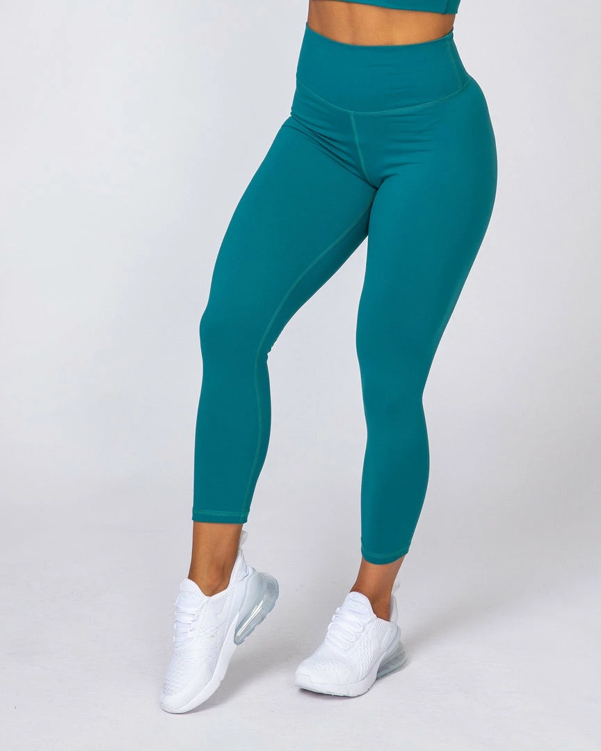 Muscle Nation Signature Scrunch 7/8 Leggings - Teal 8 Muscle Nation Signature Scrunch 7/8 Leggings - Teal