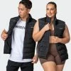 Muscle Nation Unisex Puffer Vest - Black 2 Muscle Nation Unisex Puffer Vest - Black