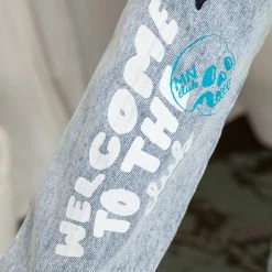 Muscle Nation Welcome To The Club Unisex Limited Edition Denim Jacket - Washed Denim