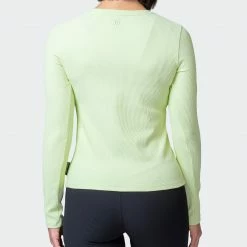 Muscle Nation Classic Ribbed Long Sleeve Top - Minty 14 Muscle Nation Classic Ribbed Long Sleeve Top - Minty