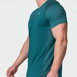 Muscle Nation Ventilation Tee - Deep Teal