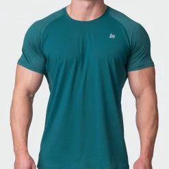 Muscle Nation Ventilation Tee - Deep Teal