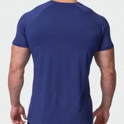 Muscle Nation Welcome To The Club Ventilation Tee - Dark Cobalt