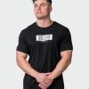 Muscle Nation Welcome To The Club Slash Tee - Black 2 Muscle Nation Welcome To The Club Slash Tee - Black