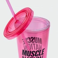 Muscle Nation 30% EOFY SALE 650ml MN Straw Cup 14 Muscle Nation 30% EOFY SALE 650ml MN Straw Cup