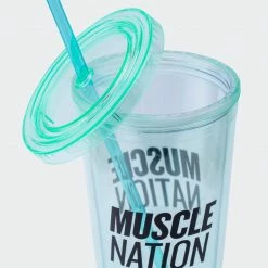 Muscle Nation 30% EOFY SALE 650ml MN Straw Cup 15 Muscle Nation 30% EOFY SALE 650ml MN Straw Cup