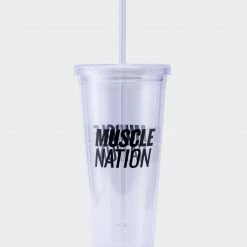 Muscle Nation 30% EOFY SALE 650ml MN Straw Cup 16 Muscle Nation 30% EOFY SALE 650ml MN Straw Cup