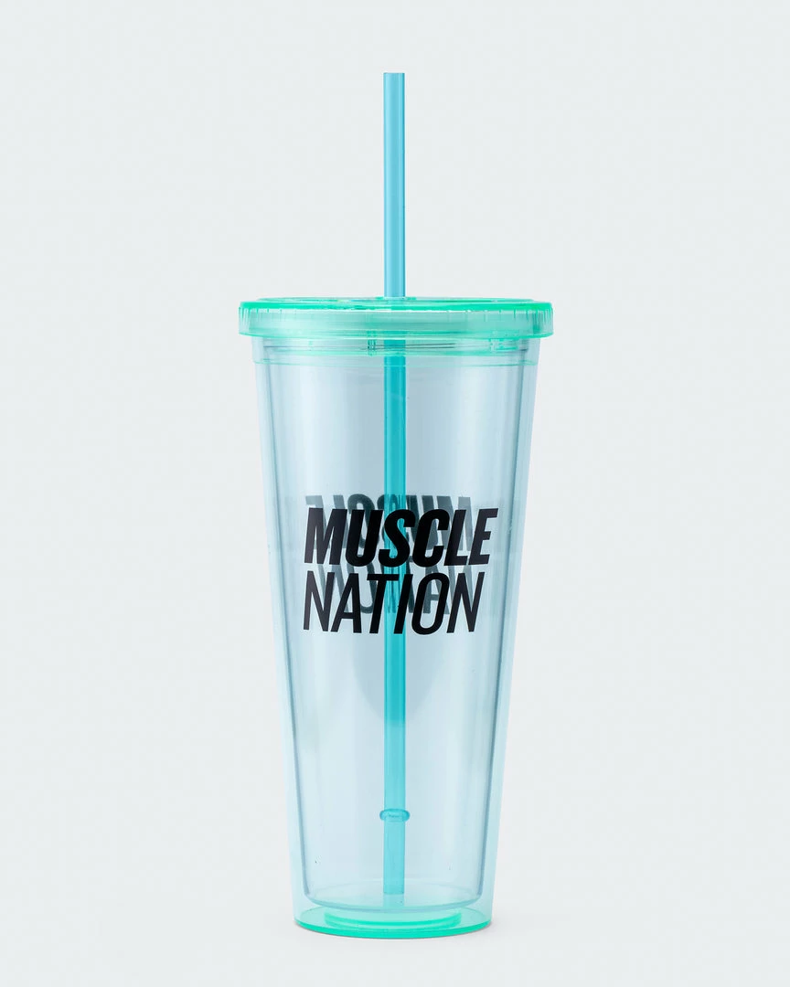 Muscle Nation 30% EOFY SALE 650ml MN Straw Cup 11 Muscle Nation 30% EOFY SALE 650ml MN Straw Cup
