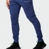 Muscle Nation Classic Tapered Joggers - Dark Cobalt 1 Muscle Nation Classic Tapered Joggers - Dark Cobalt