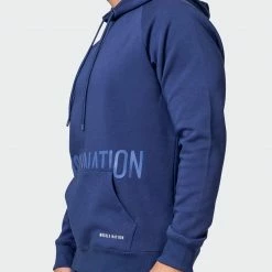 Muscle Nation Welcome To The Club Classic Hoodie - Dark Cobalt 12 Muscle Nation Welcome To The Club Classic Hoodie - Dark Cobalt