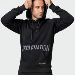 Muscle Nation Welcome To The Club Classic Hoodie - Black 14 Muscle Nation Welcome To The Club Classic Hoodie - Black