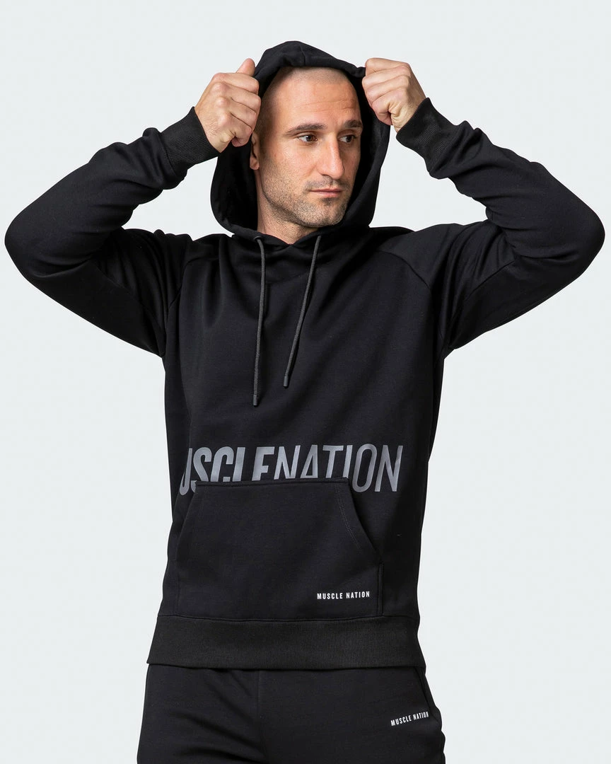 Muscle Nation Welcome To The Club Classic Hoodie - Black 7 Muscle Nation Welcome To The Club Classic Hoodie - Black