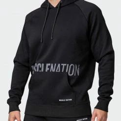 Muscle Nation Welcome To The Club Classic Hoodie - Black 12 Muscle Nation Welcome To The Club Classic Hoodie - Black
