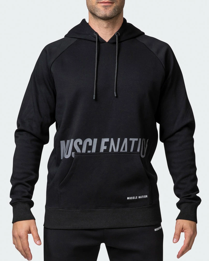 Muscle Nation Welcome To The Club Classic Hoodie - Black 4 Muscle Nation Welcome To The Club Classic Hoodie - Black
