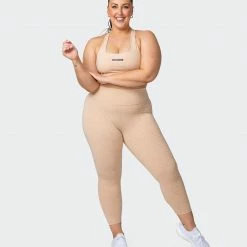 Muscle Nation Flex Bra - Brown Sugar Mini Cheetah Print Welcome To The Club