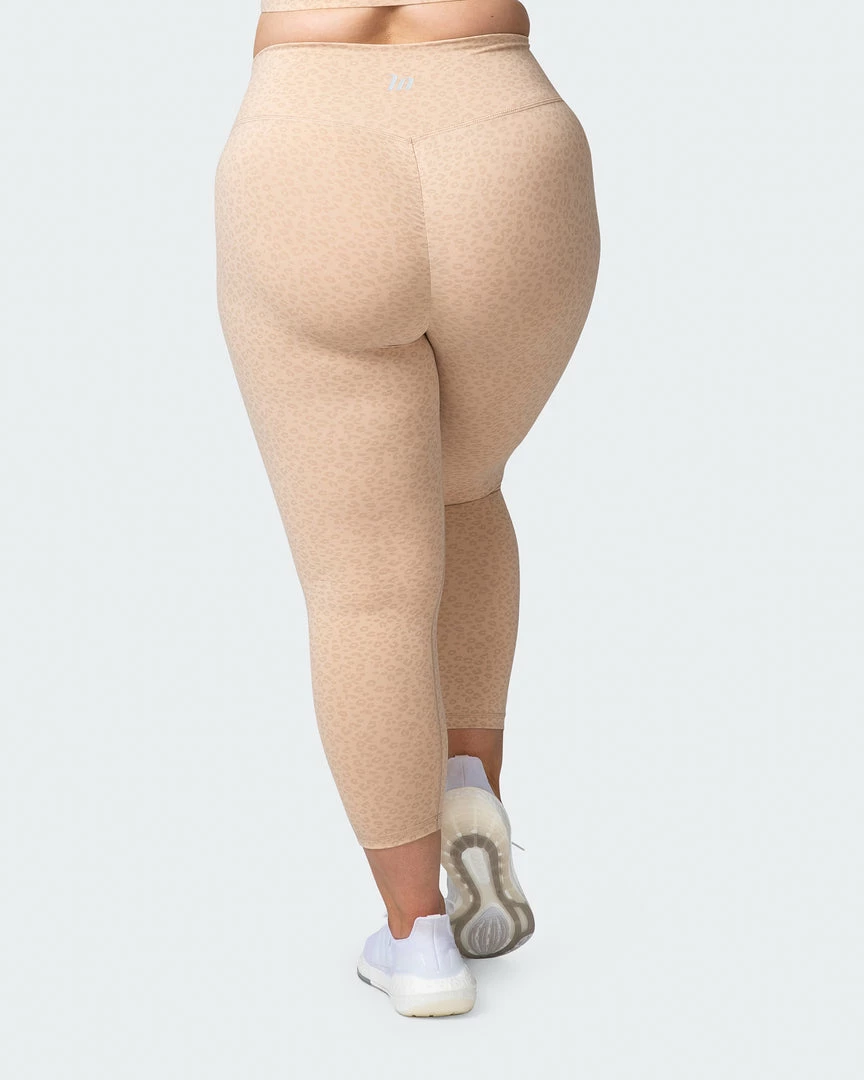 Muscle Nation Signature Scrunch 7/8 Leggings - Brown Sugar Mini Cheetah Print Welcome To The Club 8 Muscle Nation Signature Scrunch 7/8 Leggings - Brown Sugar Mini Cheetah Print Welcome To The Club
