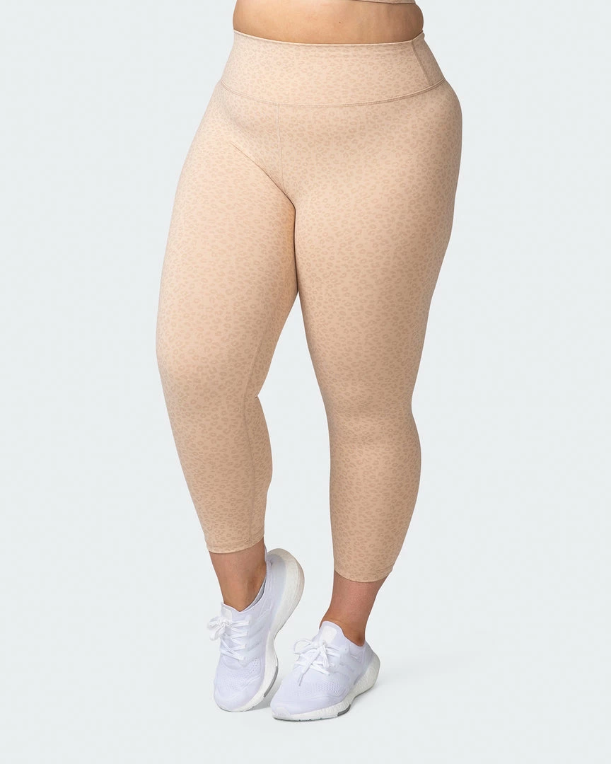 Muscle Nation Signature Scrunch 7/8 Leggings - Brown Sugar Mini Cheetah Print Welcome To The Club 5 Muscle Nation Signature Scrunch 7/8 Leggings - Brown Sugar Mini Cheetah Print Welcome To The Club
