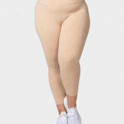 Muscle Nation Signature Scrunch 7/8 Leggings - Brown Sugar Mini Cheetah Print Welcome To The Club