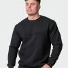 Muscle Nation Mens Lounge Jumper - Black
