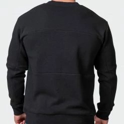 Muscle Nation Mens Lounge Jumper - Black