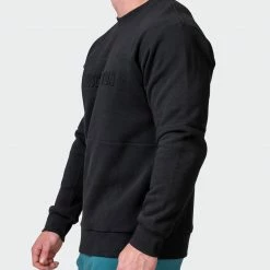 Muscle Nation Mens Lounge Jumper - Black
