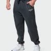 Muscle Nation Welcome To The Club Mens MN Club Vintage Trackies - Washed Black
