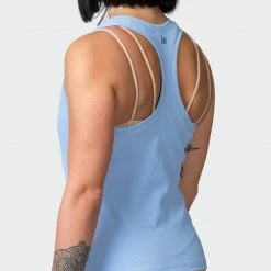 Muscle Nation Classic Rib Tank - Periwinkle 14 Muscle Nation Classic Rib Tank - Periwinkle