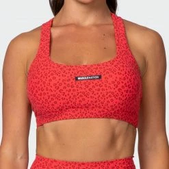 Muscle Nation Ability Bra - Mini Cheetah Print Featured