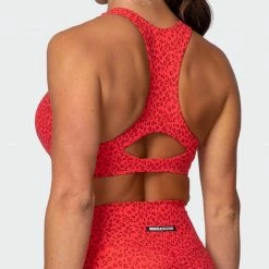 Muscle Nation Ability Bra - Mini Cheetah Print Featured