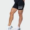 Muscle Nation Ability Signature Scrunch Bike Shorts - Black Featured