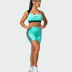 Muscle Nation Agile Bra - Sea Glass Womens 19 Muscle Nation Agile Bra - Sea Glass Womens
