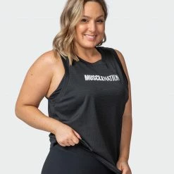 Muscle Nation Agile Tank - Black