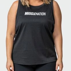 Muscle Nation Agile Tank - Black