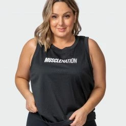 Muscle Nation Agile Tank - Black