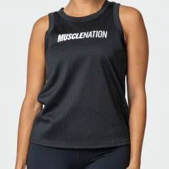 Muscle Nation Agile Tank - Black
