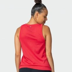 Muscle Nation Womens Agile Tank - Hot Red