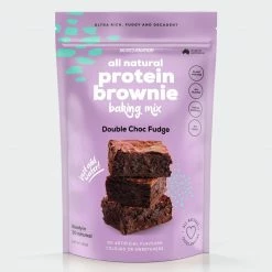Muscle Nation BROWNIE BAKING MIX - Double Choc Fudge - 300g 30% EOFY SALE